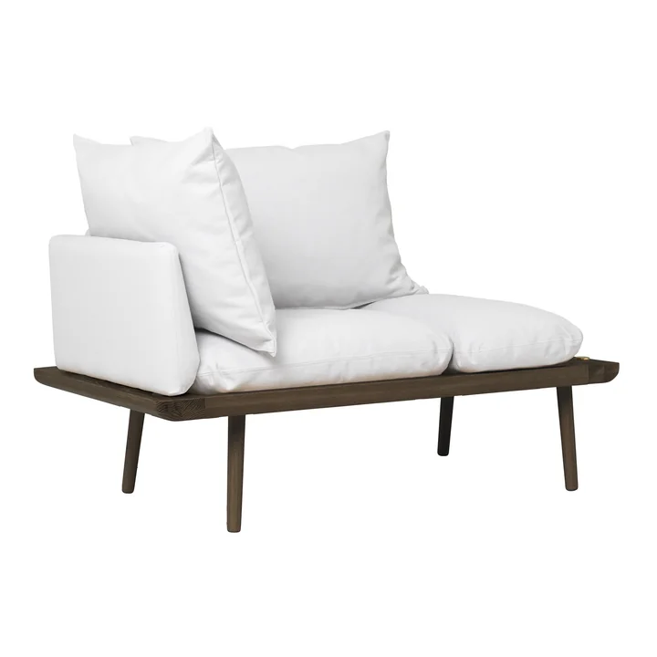 Lounge Around 1.5 Sitzer, Eiche dunkel / sterling von Umage