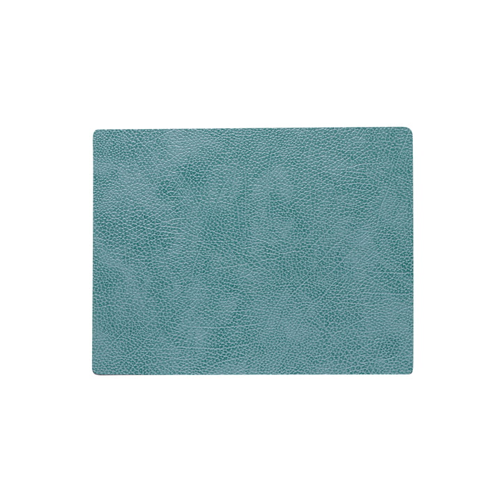 Tischset Square M, 34.5 x 26.5 cm, Hippo pastellgrün von LindDNA