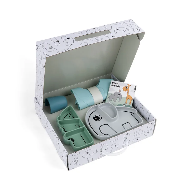 Geschenkbox Stick & Stay, blau von Done by Deer