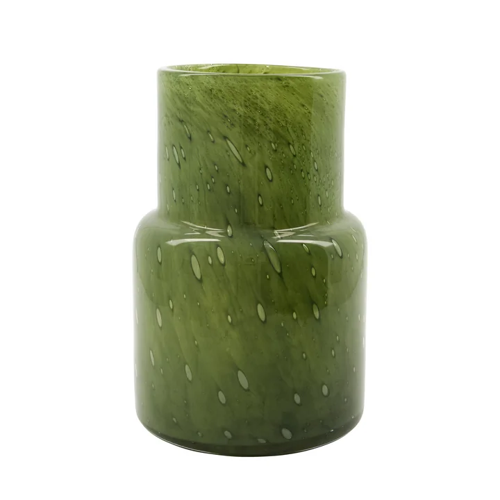 Bole Vase, Ø 17,5 cm, dunkelgrün von House Doctor