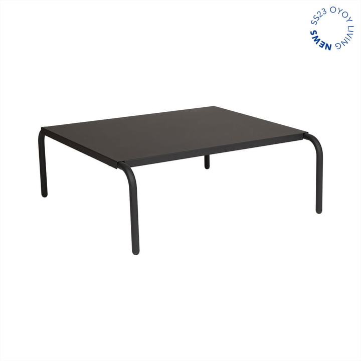 Furi Outdoor Lounge Tisch von OYOY in der Farbe schwarz