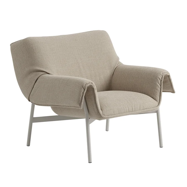 Wrap Lounge Sessel von Muuto in der Ausführung Ecriture 240/Grey
