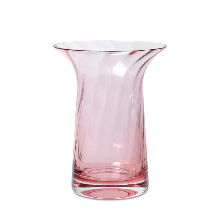 Filigran Optic Anniversary Vase von Rosendahl in der Farbe blush
