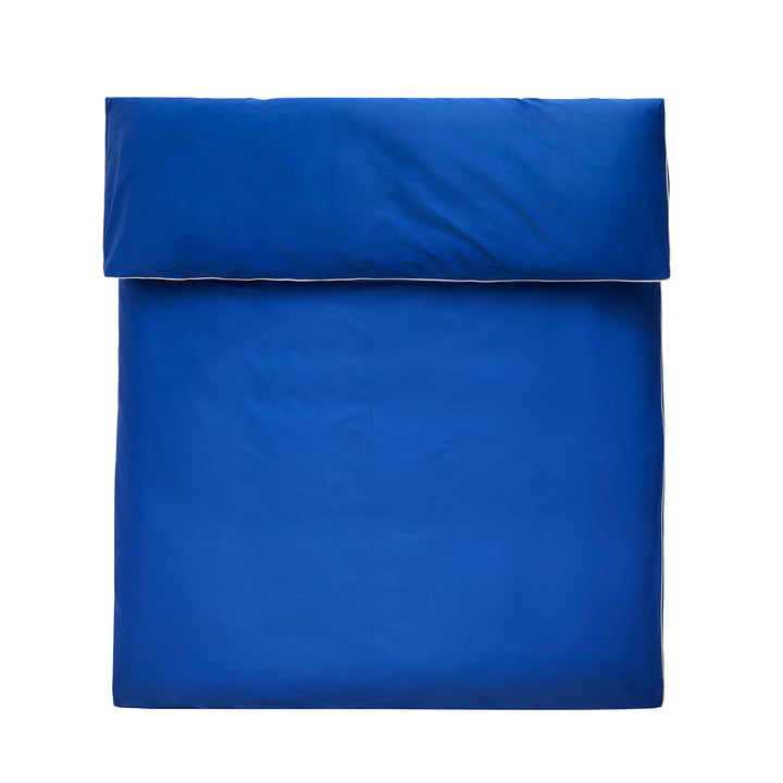 Outline Bettbezug, vivid blue von Hay