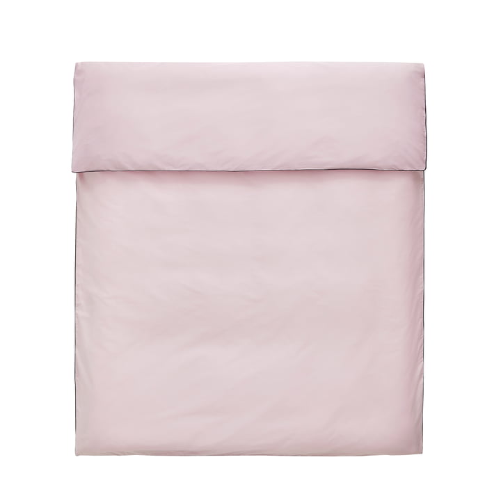 Outline Bettbezug, soft pink von Hay