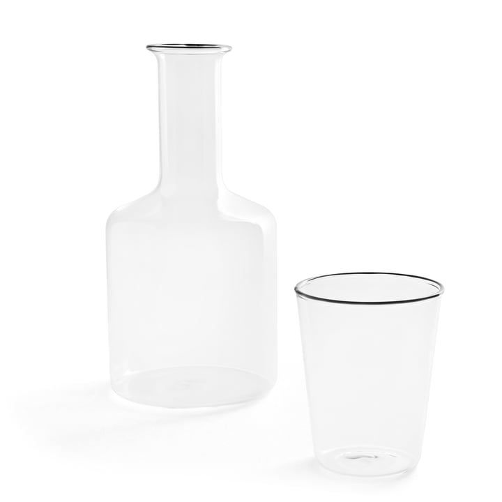 Rim Karaffe und Gläser von HAY