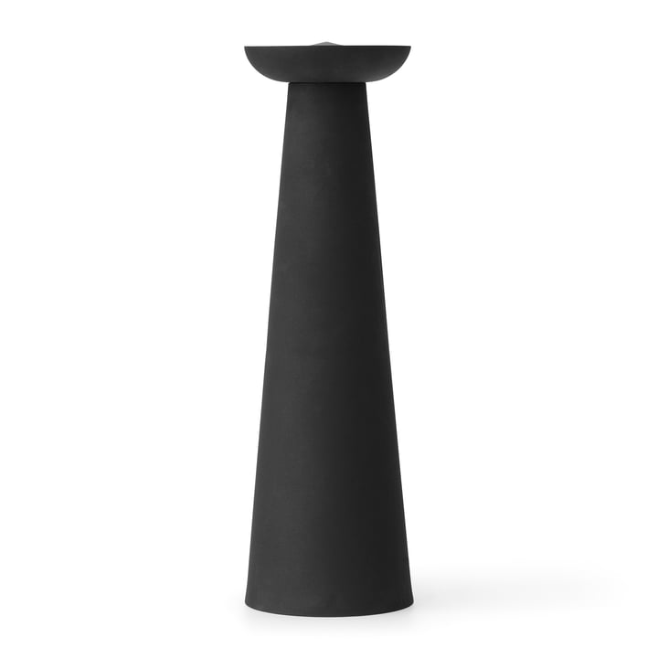 Meira Öllampe, schwarz RAL 9005, H 53 cm von Menu