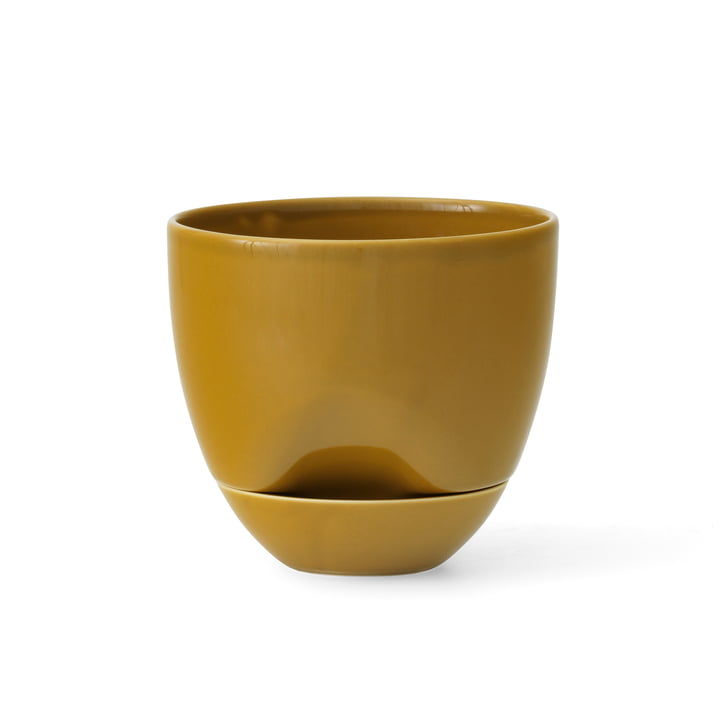 Hydrous Pflanztopf, Ø 12 cm, ocker von Audo