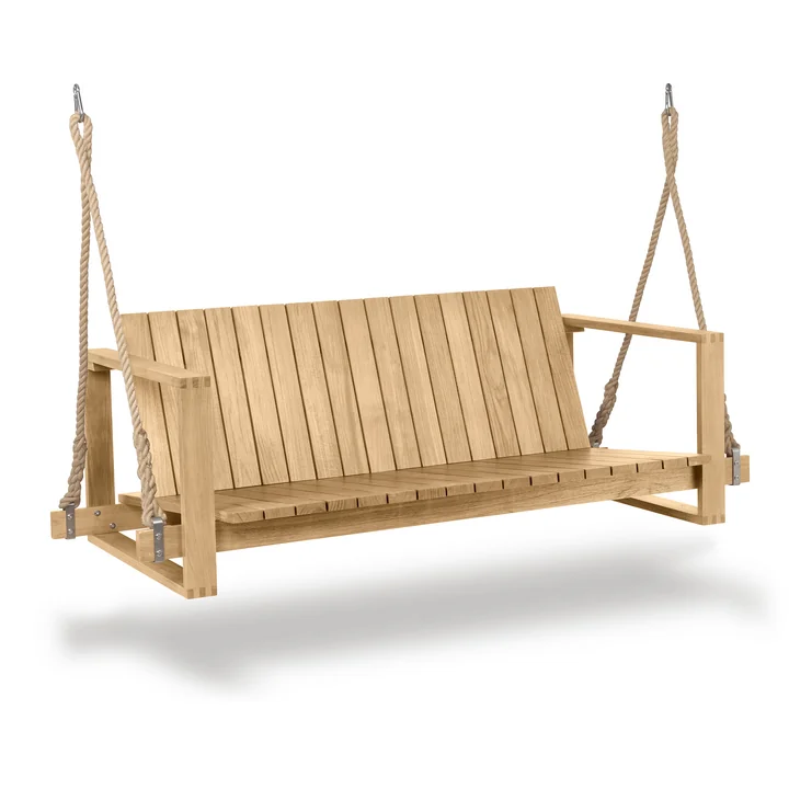 Carl Hansen - BK13 Schaukelsofa, Teak unbehandelt