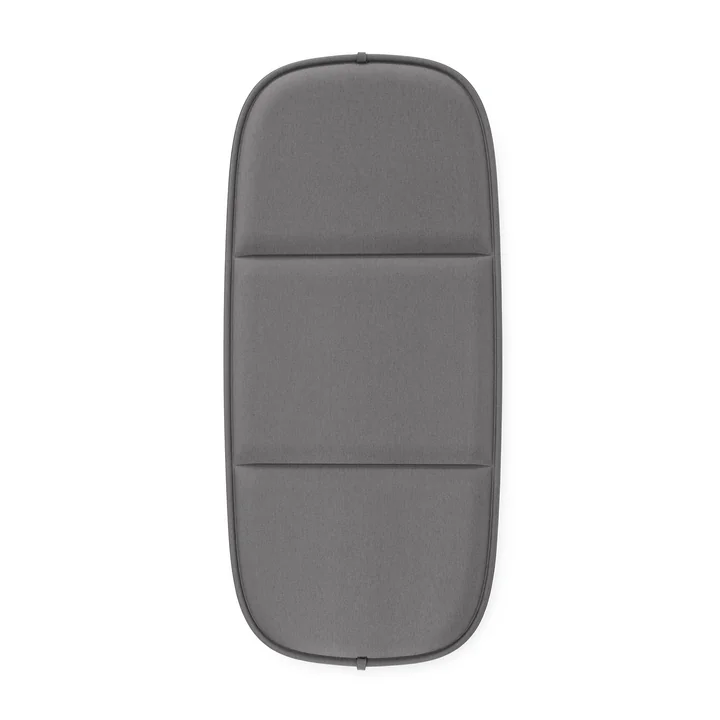 Sitzkissen für Hiray Gartensofa, 96 x 44 cm, anthrazit von Kartell