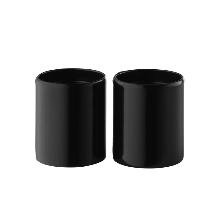 String - Verlängerung für Bodenleiter, schwarz RAL 9005 (2er-Set)