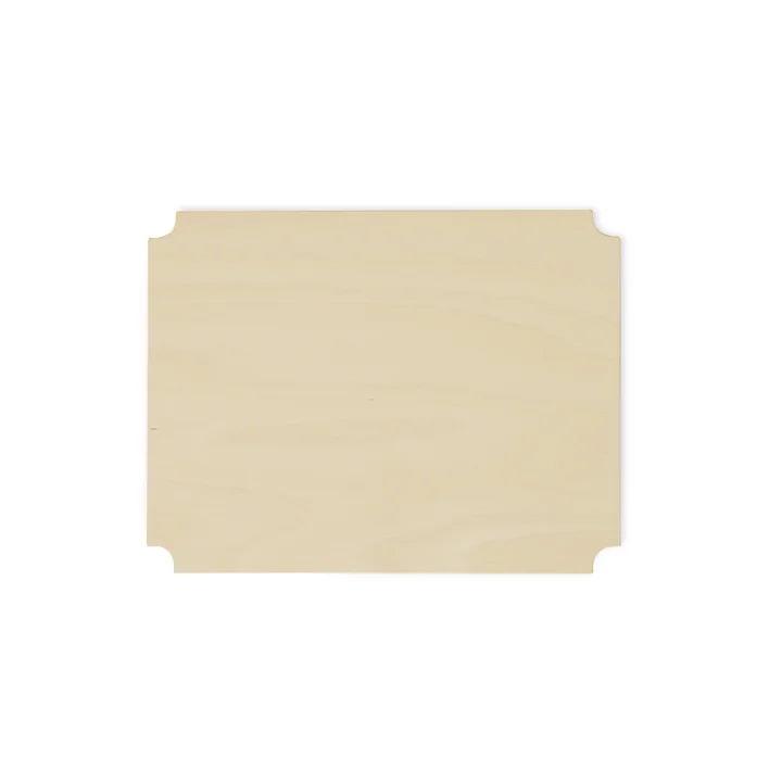 Pillar Storage Box Deckel M von Form & Refine in der Ausführung Buche