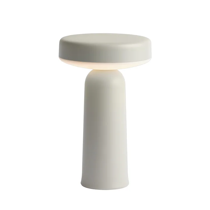 Ease Portable LED Outdoor Akkuleuchte von Muuto in der Farbe grau