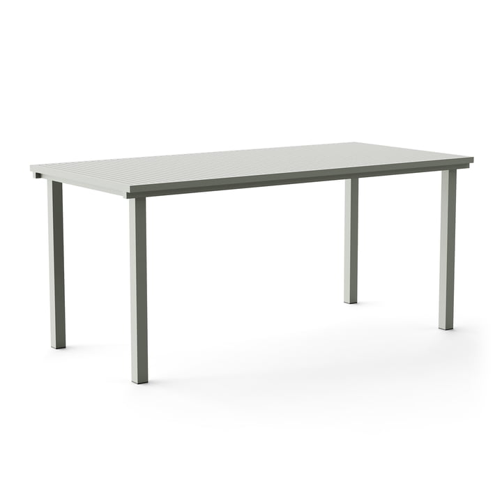 Dining Tisch, rechteckig, 167 x 80 cm, grau (RAL 120 70 05) von NINE