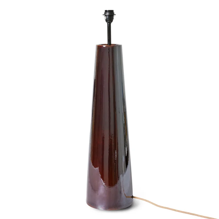 Cone Stehleuchtenfuß, XL, braun von HKliving