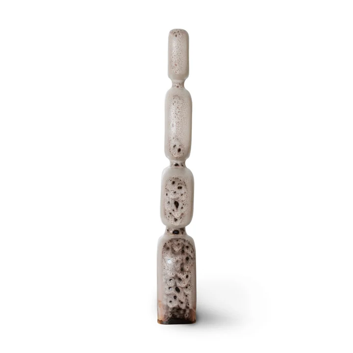 Keramik Skulptur, reactive brown von HKliving