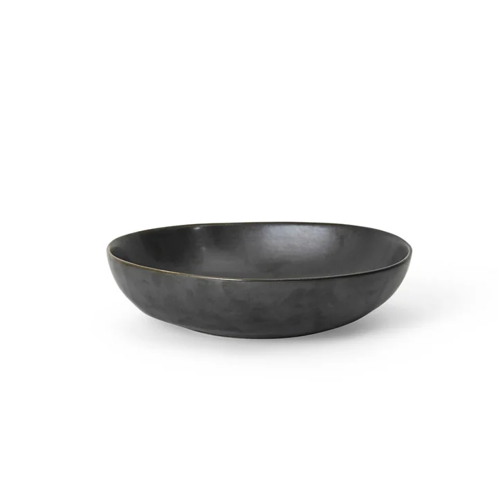 Flow Schale, Ø 20 cm, schwarz von Ferm Living