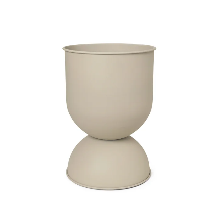 Hourglass Blumentopf medium, Ø 41 x H 59 cm, kaschmir von Ferm Living