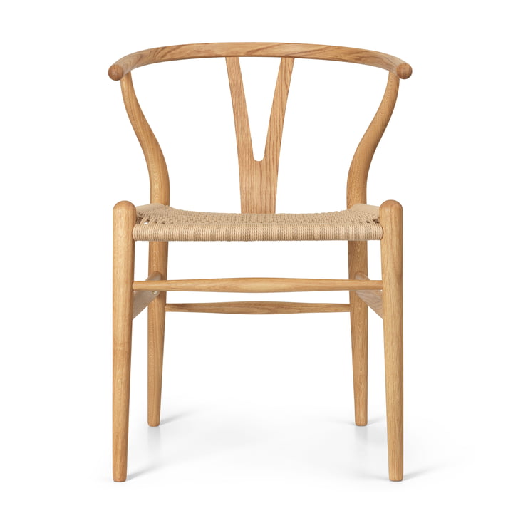Carl Hansen - CH24 Wishbone Chair, Eiche geölt / Naturgeflecht