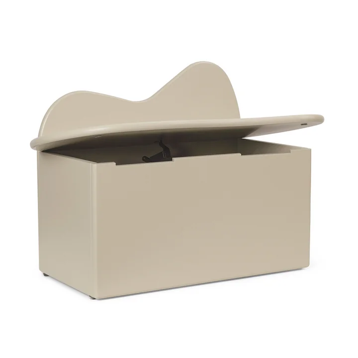 Slope Aufbewahrungsbank von Ferm Living in der Farbe kaschmir