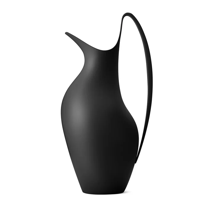 Henning Koppel Krug von Georg Jensen in der Farbe schwarz