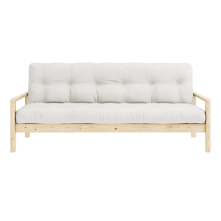 Knob Schlafsofa von Karup Design in der Ausführung Kiefer natur / natur (701)