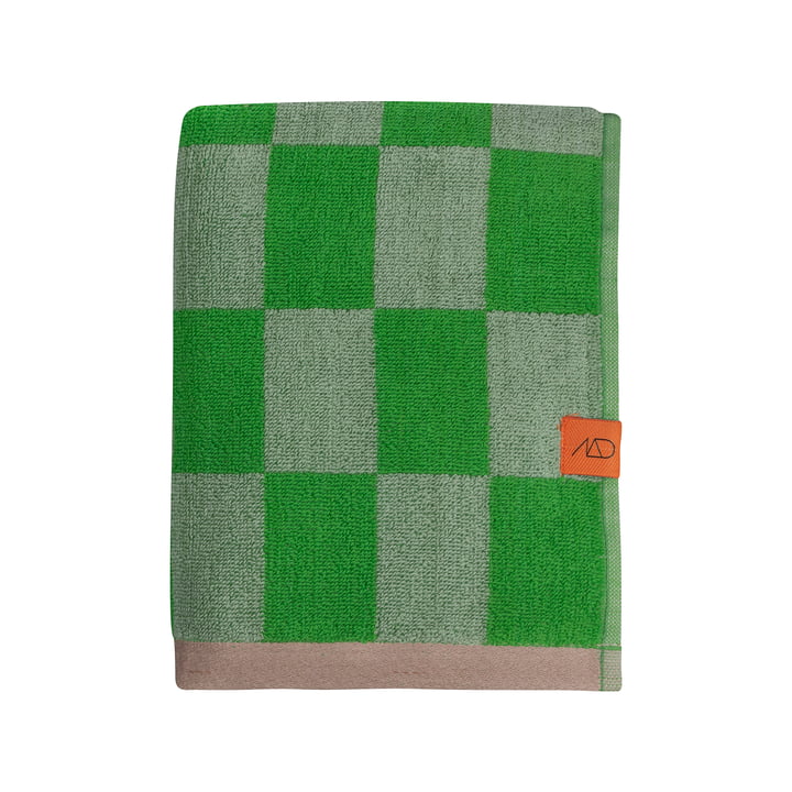 Retro Handtuch von Mette Ditmer in der Ausführung classic green