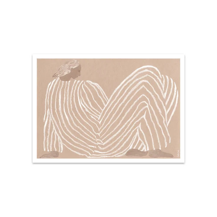 Me von Sofia Lind, 50 x 70 cm