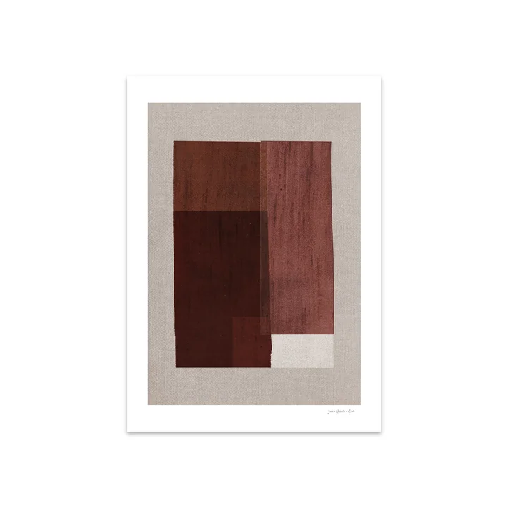 Red Velvet von Julia Hallström Hjort, 50 x 70 cm von The Poster Club