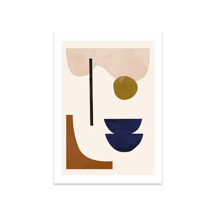 Shapescape 08 von Jan Skacelik, 50 x 70 cm von The Poster Club