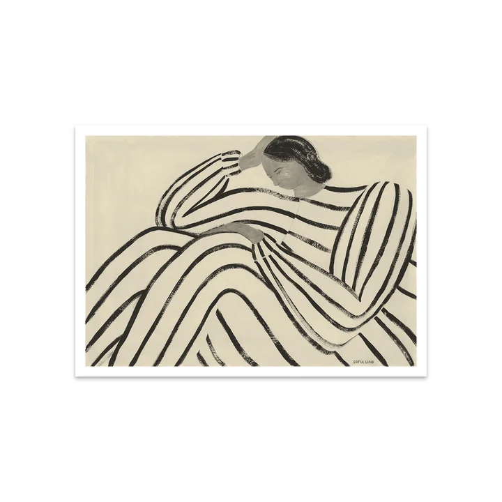 Waiting von Sofia Lind, 50 x 70 cm