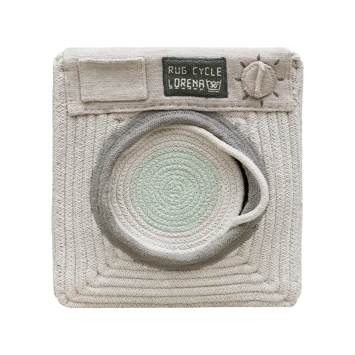 Spiel- und Aufbewahrungskorb, Waschmaschine, natur von Lorena Canals