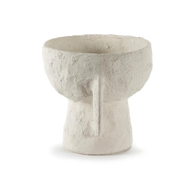 Earth Vase von Serax in der Farbe weiß