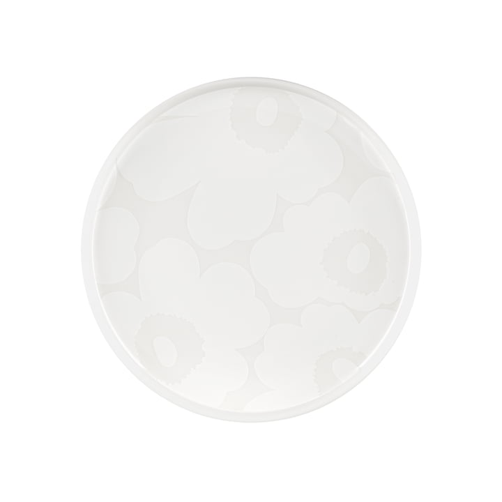 Oiva Unikko Teller Ø 20 cm, weiß / off-white von Marimekko