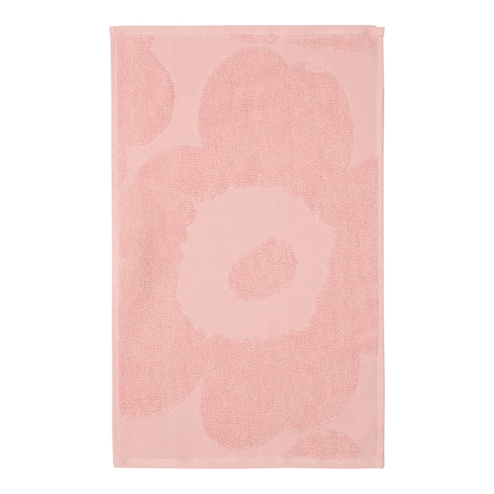 Unikko Gästehandtuch, 30 x 50 cm, pink / powder von Marimekko
