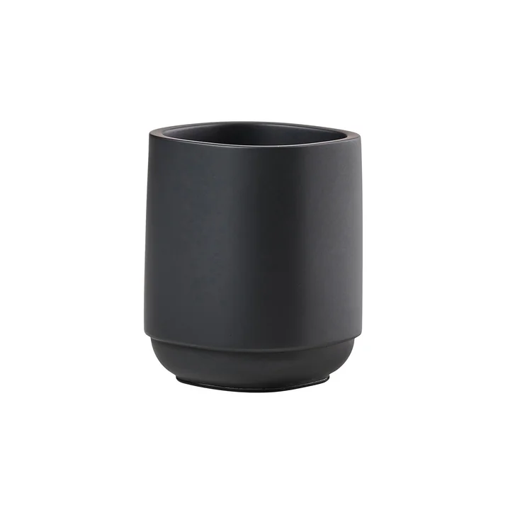 Zone Denmark - Time Zahnputzbecher, schwarz