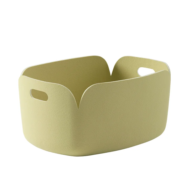 Muuto - Restore Aufbewahrungskorb, beige-grün