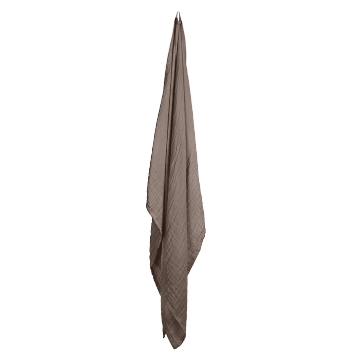 Fine Badetuch, 100 x 150 cm, clay von The Organic Company 