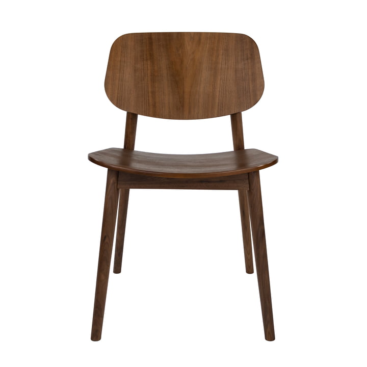 Studio Zondag - Baas Dining Chair Solid and Veneer, Nussbaum geölt