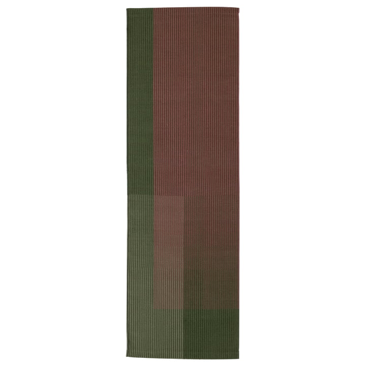 Haze 3 Teppichläufer, 80 x 240 cm, grün / rosé von Nanimarquina