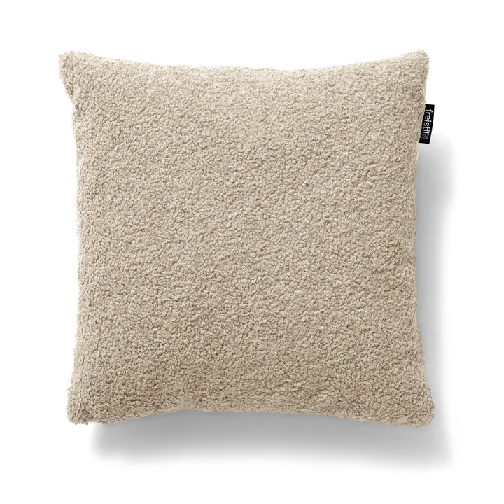 freistil - 173 Kissen (Teddy Edition), 35 x 35 cm, steingrau (6532)