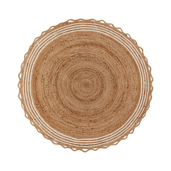 Nord Weihnachtsbaumteppich von House Doctor in der Ausführung natur