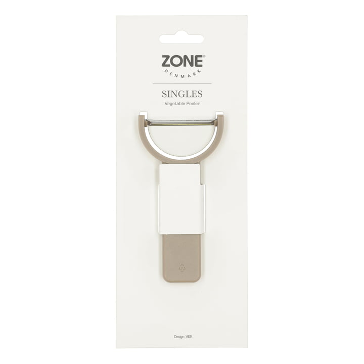 Zone Denmark - Singles Gemüseschäler, 3,2 cm, taupe