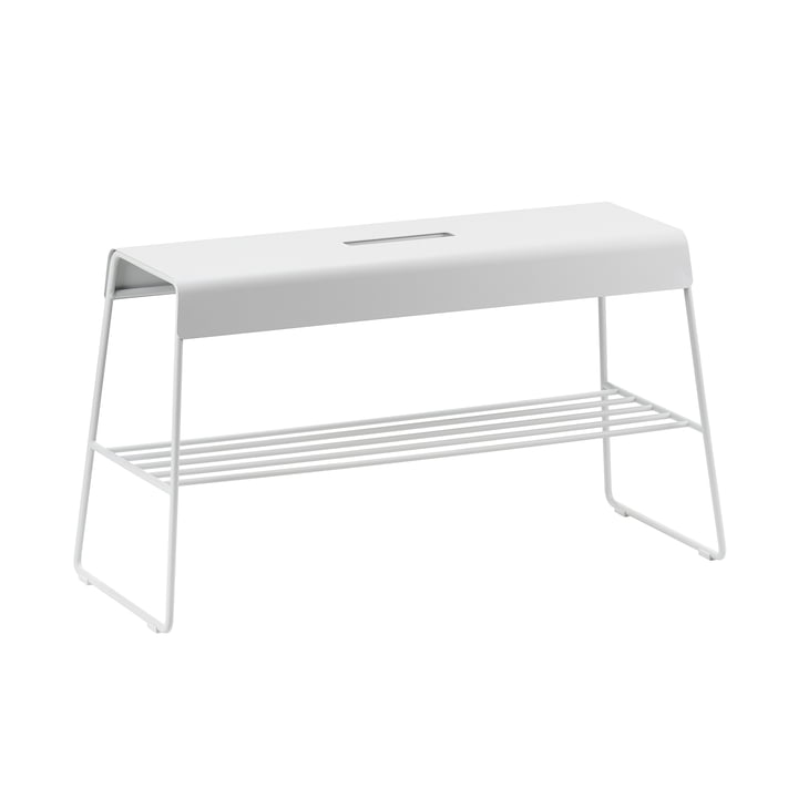 Zone Denmark - A-Stool Bank mit Ablage, soft grey