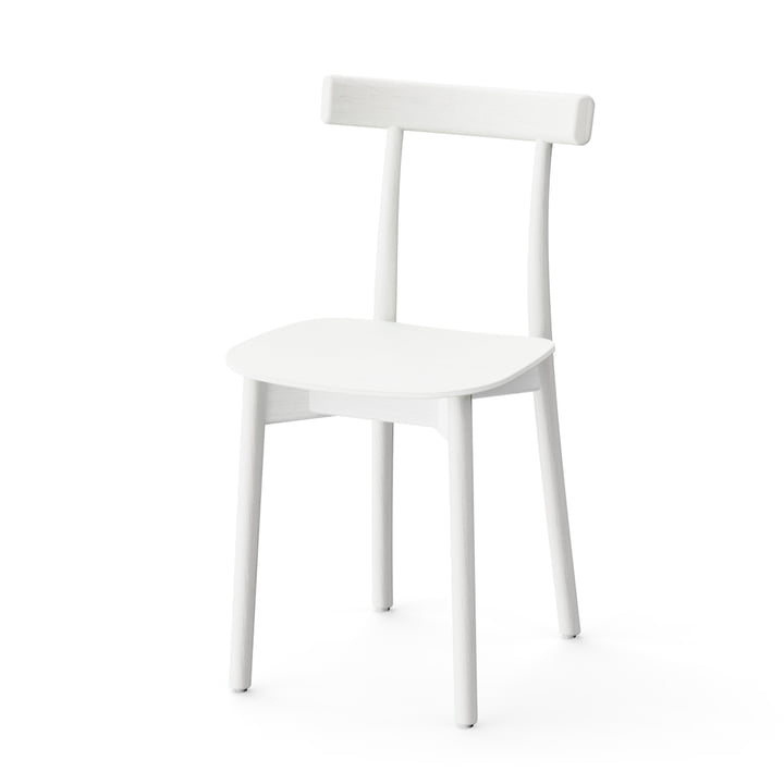 Skinny Wooden Chair in der Ausführung weiß (RAL 9003)