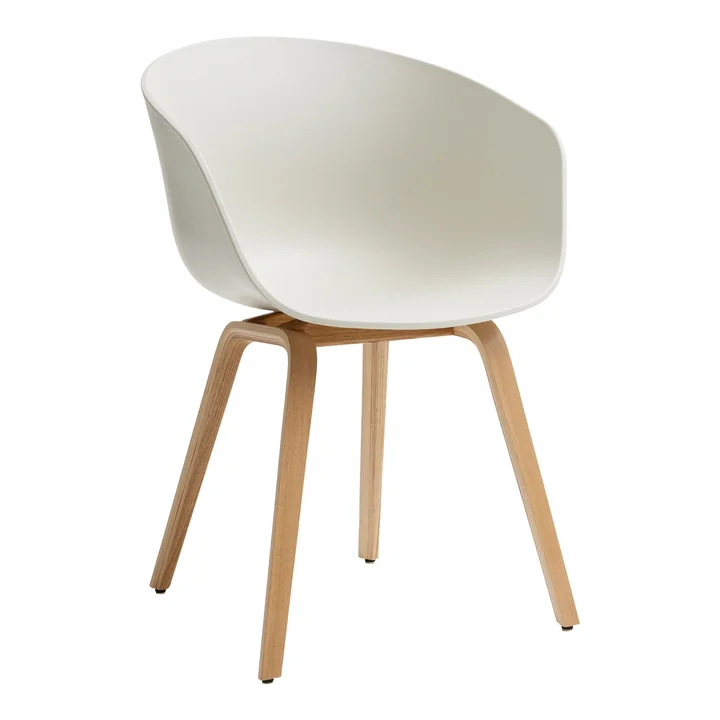 HAY - About A Chair AAC 22, Eiche lackiert / melange cream 2.0