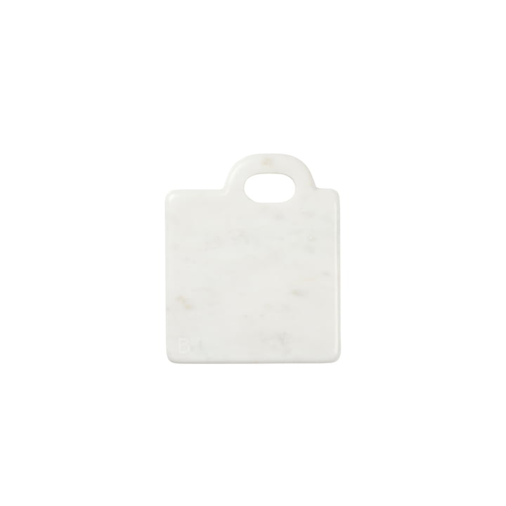 Broste Copenhagen - Olina Schneidebrett, W14 x L17 x H1,4 cm, marmor