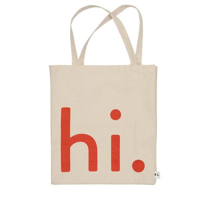 AJ Favourite Tragetasche, hi. / natur / deep sea coral von Design Letters