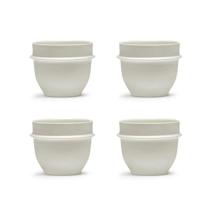 Dune Espressotasse by Kelly Wearstler, Alabaster / weiß (4er-Set) von Serax