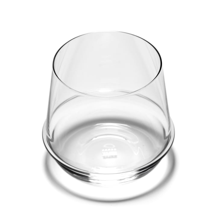 Dune Whiskyglas by Kelly Wearstler, klar von Serax